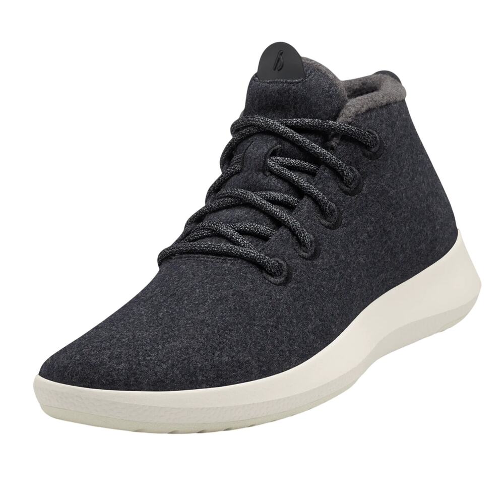 Allbirds Womens Wool Runner-up Mizzles Sneaker High Top US 8 Tuke Jo Black NWOB